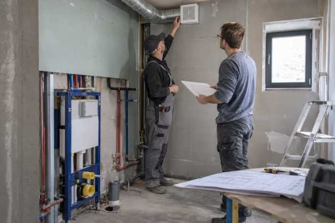 Przeniesienie łazienki do innego pomieszczenia – wentylacja, instalacje i formalności